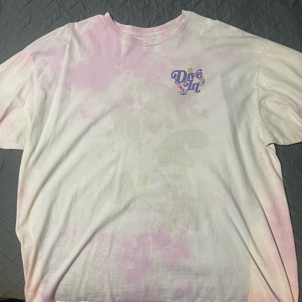 Tie-Dye Graphic Men's Shirt
